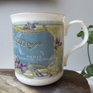 Mug Violette de Cannes Savon Extra-Fin 837 Paul Tranoy by Crown Trent, England